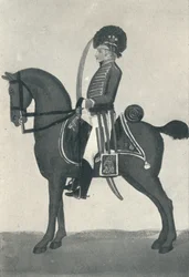 Das 10. oder das Regiment der leichten Dragoner des Prinzen von Wales, 1800-1909