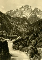 Der Admonter Reichenstein, Nationalpark Gesäuse, Steiermark, Österreich, um 1935.