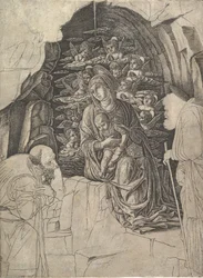 Die Anbetung der Könige, ca. 1475-80