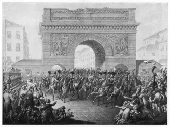 Die Alliierten betreten Paris, 31. März 1814, 1900