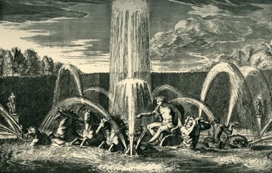 Der Apollo-Brunnen in den Gärten von Versailles, Frankreich, 1683, 1903