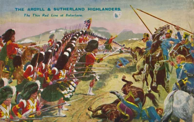 Die Argyll & Sutherland Highlanders. Die dünne rote Linie bei Balaklawa, 1854