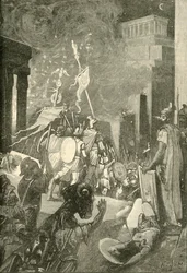 Der Angriff auf die Zitadelle von Karthago, 1890