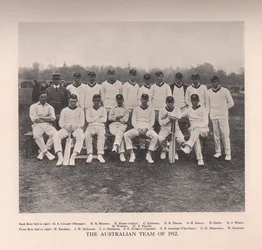 Das australische Cricket-Team von 1912