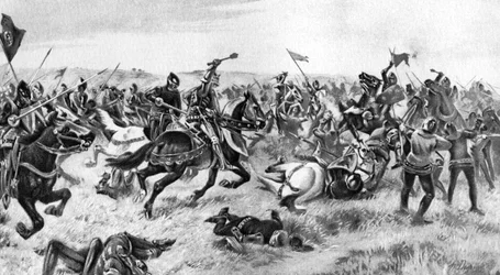 Die Schlacht von Azincourt, 25. Oktober 1415, 1910