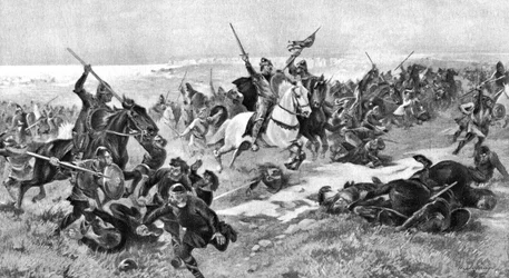 Die Schlacht von Hastings, 14. Oktober 1066, 1910