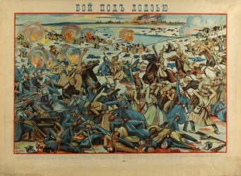 Die Schlacht von Lodz, 1914