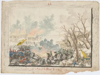 Die Schlacht von Patnos am Oktober 1828