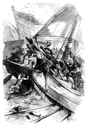 Die Schlacht von Sluys, 24. Juni 1340
