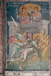 Die Enthauptung von Johannes dem Täufer, ca. 1350