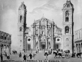 Die Kathedrale von Havanna, 1789, 1920er Jahre