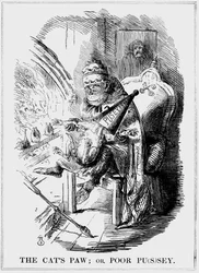 Die Katzenpfote: oder Arme Pussey, 1850