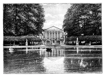 Die Kammer der Abgeordneten, Brüssel, ca. 1888