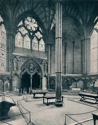Das Kapitelhaus, Westminster, 1902