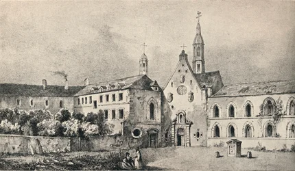 Die Kirche und das Kloster der Petits Augustins, 1915