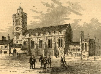Die Kirche St. Michael Ad Bladum, A.D. 1585, 1897