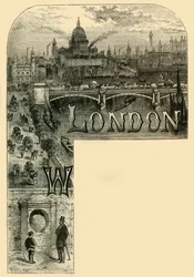 Die Stadt London, um 1872