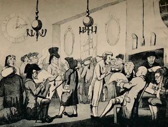Das Kaffeezimmer bei Lloyds