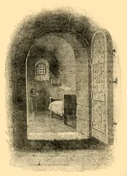 Die Verurteiltenzelle in Newgate, ca. 1872