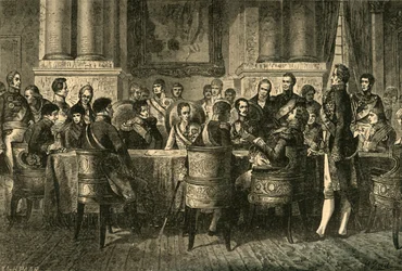 Der Wiener Kongress, Österreich, 1814-1815, ca. 1890