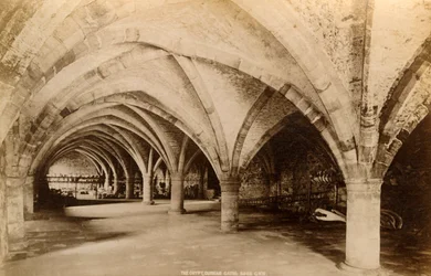 Die Krypta, Durham-Kathedrale, 1893