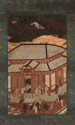 Der Daibutsuden, Hoko-ji, Kyoto, Edo-Zeit, 17. Jahrhundert