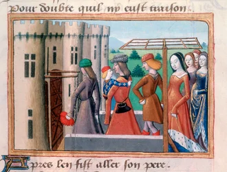 Der Dauphin kehrt nach Paris zurück, Juni 1418, 1484