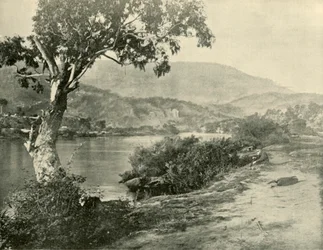 Der Derwent bei New Norfolk, 1901