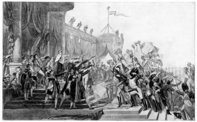 Die Verteilung der Adlerstandarten, 5. Dezember 1804
