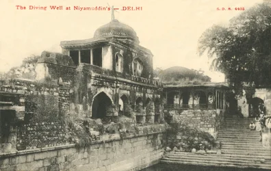 Der Tauchbrunnen bei Niyamudddins - Delhi