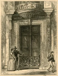 Die Tür der Saddlers Hall, 1897