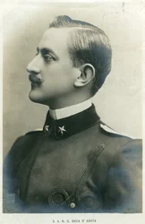 Der Herzog von Aosta, ca. 1900er Jahre