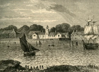 Die Armenhäuser des Herzogs von Norfolk, 1796, um 1878