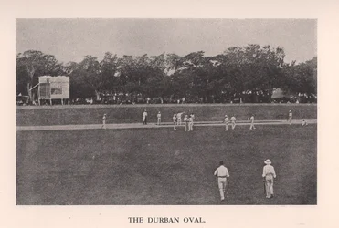 Das Durban Oval, Südafrika, 1912