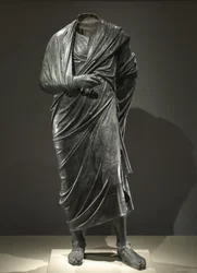 Der Kaiser als Philosoph, wahrscheinlich Marcus Aurelius regierte 161-180 n. Chr., ca. 180-200 n. Chr.