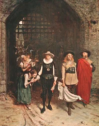 Die weiße Fahne, spätes 19. Jahrhundert, ca. 1902