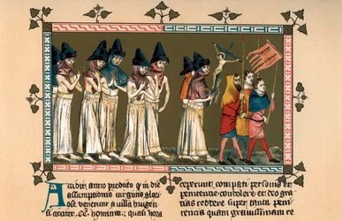 Die Geißler in Doornik im Jahr 1349, 1903