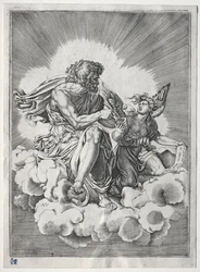 Die vier Evangelisten: St. Matthäus, ca. 1518