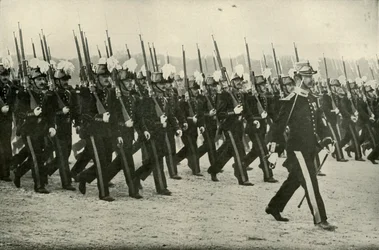 Der französische Offizier in der Ausbildung, 1919