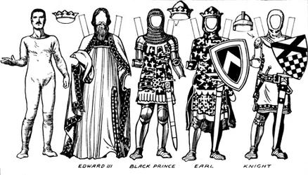 Die Galerie der Kostüme: In den Tagen der zweiten und dritten Edwards, ca. 1934