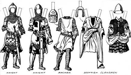 Die Galerie der Kostüme: In den Tagen der zweiten und dritten Edwards, ca. 1934