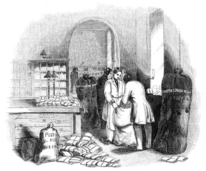Das Generalpostamt, Verpackung der indischen Post, 1844