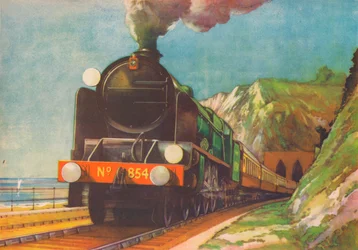 Der Goldene Pfeil, S.R., verlässt Shakespeares Klippe, Dover, 1940