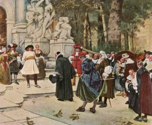 Der Große Kurfürst empfängt Einwanderer, 1936