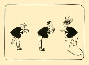 Die Begrüßung auf der drei Pik, 1910