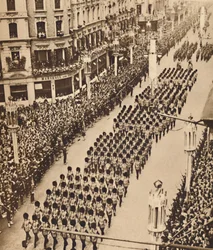 Die Wachen in der Oxford Street, 12. Mai 1937