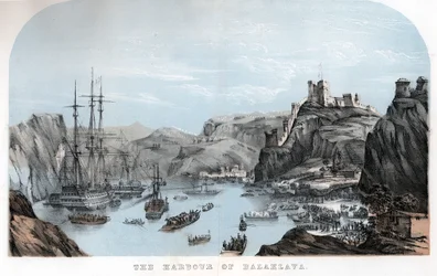 Der Hafen von Balaklava, Krimkrieg