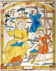 Die Heilige Familie, 19. Jahrhundert