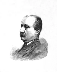 Der ehrenwerte J. C. Dormer, stellvertretender Generaladjutant, um 1882-85