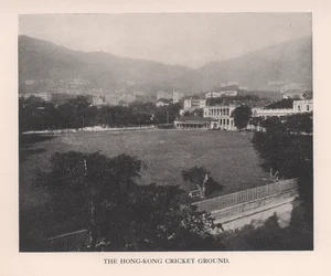 Der Hong Kong Cricket Ground, 1912